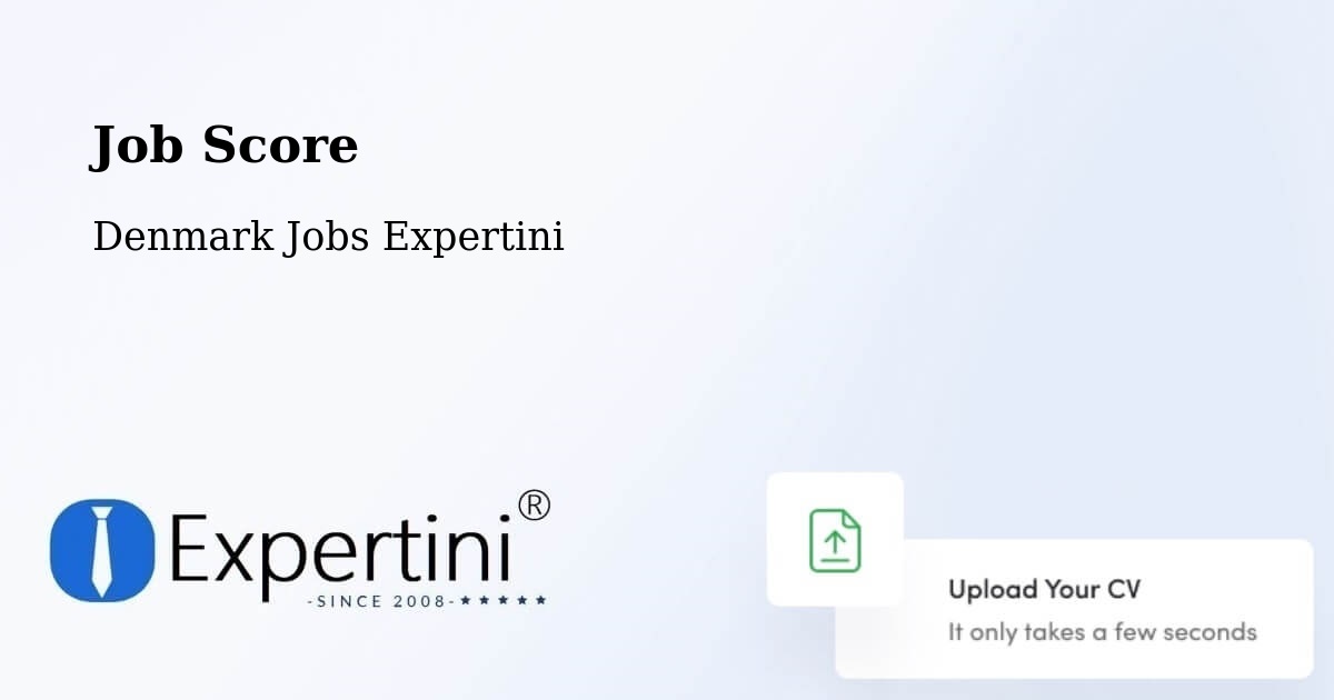 Job Score & Job Description Score Tool – Stenlille - Denmark Jobs Expertini